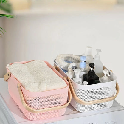 🧺 Fruit & Veggie Drain Basket – Multi-Purpose Storage for Kitchen & Home 🍎🧻