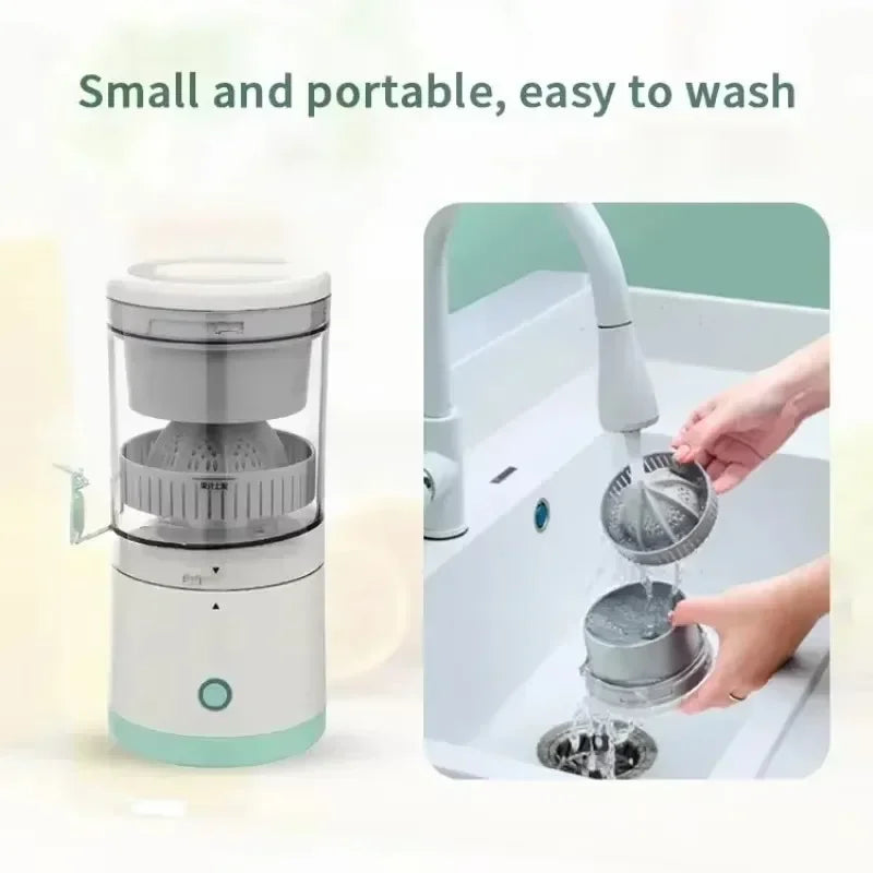 USB Rechargeable Citrus Juicer – Portable & Automatic Fruit Squeezer