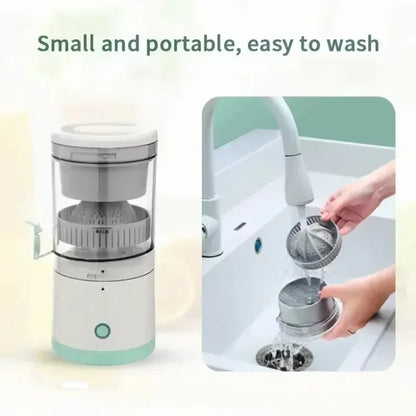 USB Rechargeable Citrus Juicer – Portable & Automatic Fruit Squeezer