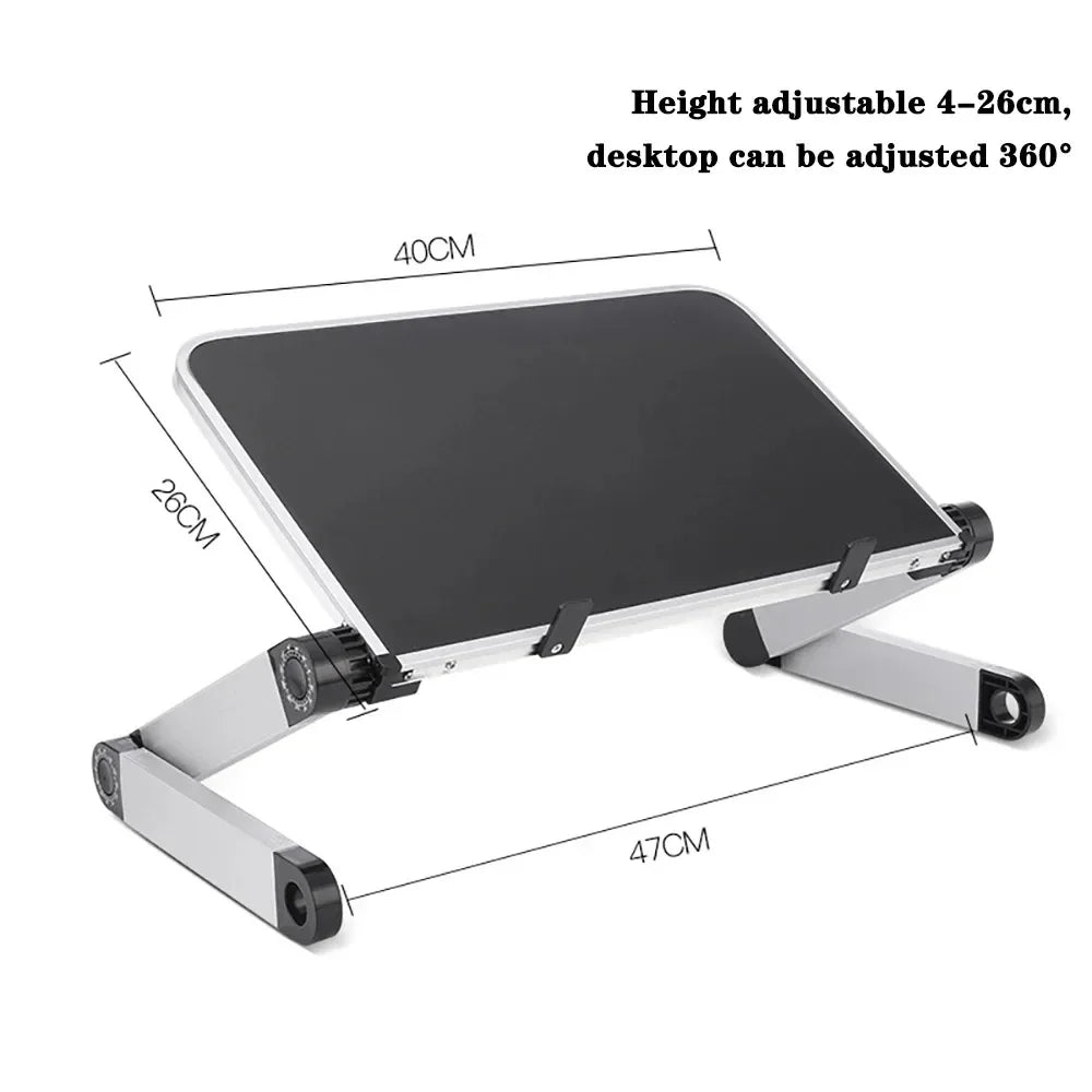 💻 Adjustable Laptop Stand ✨ Foldable & Portable 🧳 Aluminum Cooling Bracket 🧊