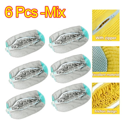 🧼 Sneaker & Slipper Washing Net Bag – Laundry Mesh Shoe Protector 👟