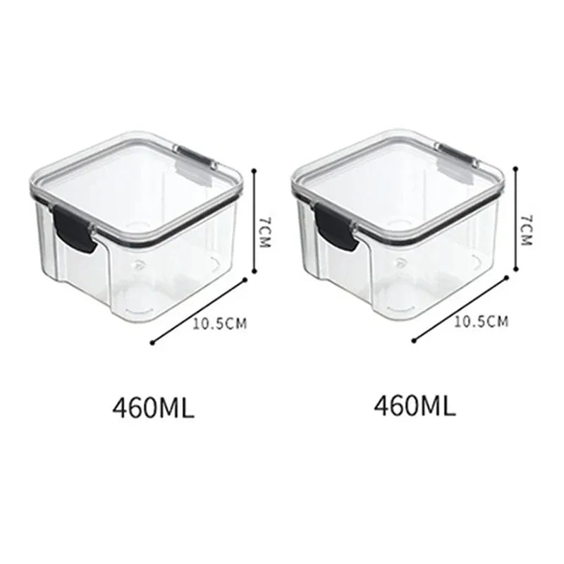🍽️ Stackable Airtight Food Storage Containers | Clear Kitchen Pantry Boxes 🧂