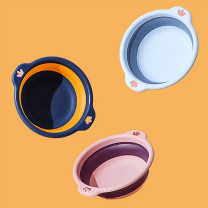 🛁 Foldable Travel Wash Basin – Portable, Compact & Durable