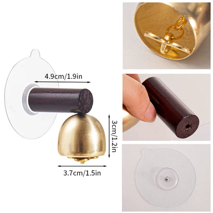 🔔 Wooden Door Bell – Japanese Wind Chime for Home & Garden Decor 🔔