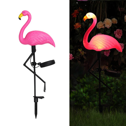 🌸 Solar Flamingo Light – Outdoor Waterproof Lawn Lamp for Garden & Patio 🌸