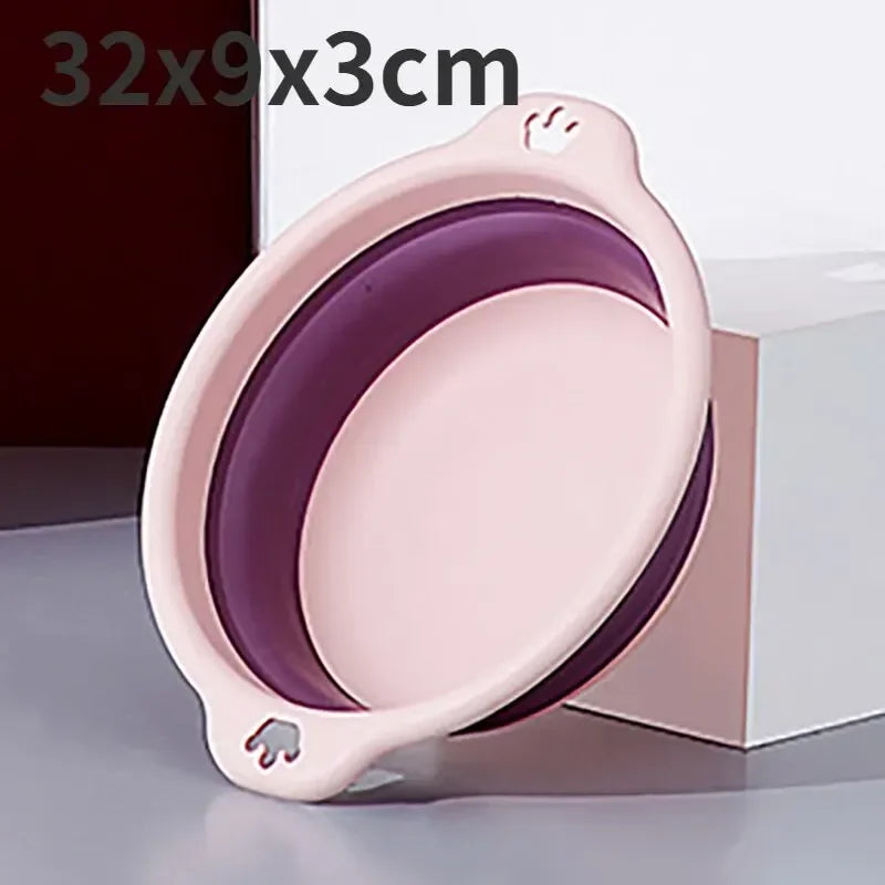 🛁 Foldable Travel Wash Basin – Portable, Compact & Durable