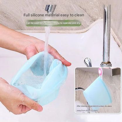 Reusable silicone storage bags set BPA-free leakproof zipper design for kitchen food storage

