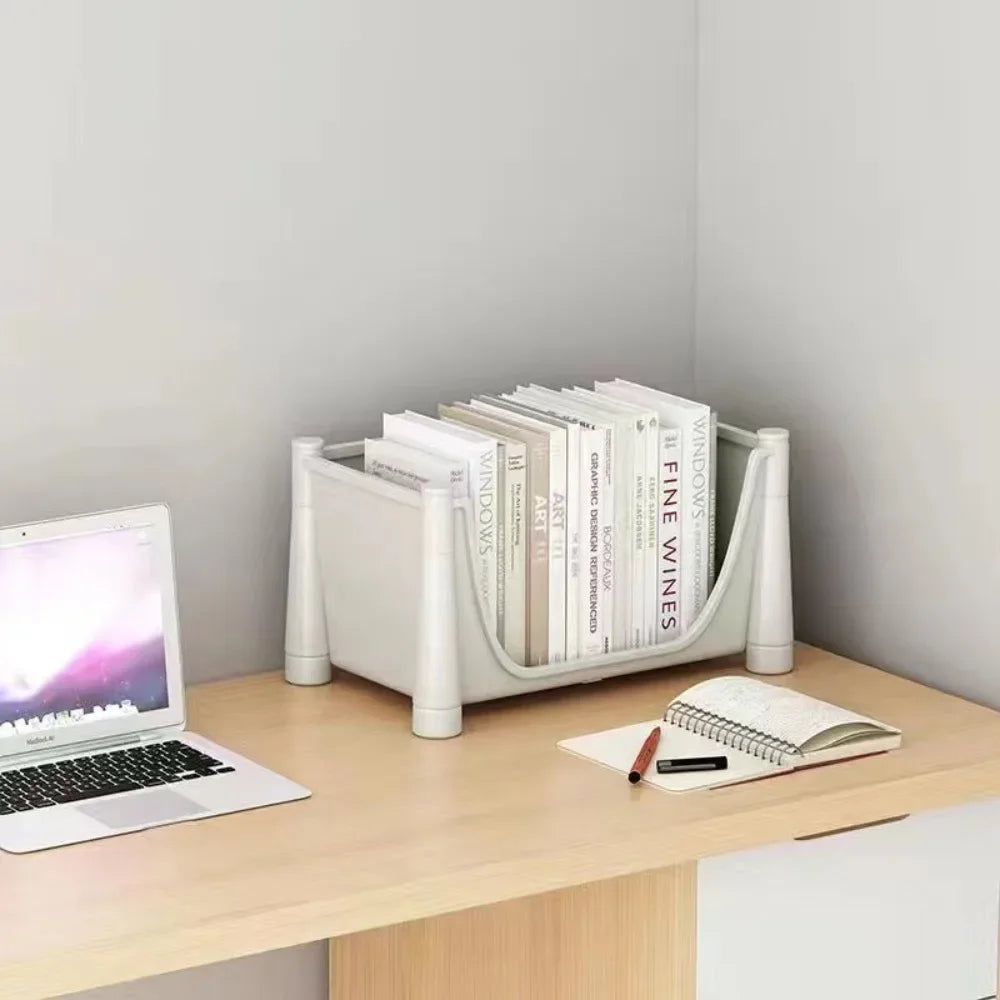 📚 5-Tier Rolling Bookshelf – Portable Corner Storage Rack with Wheels 🛋️🚚