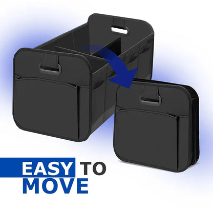 Foldable Car Boot Organizer – Multi-Functional Trunk Storage Box for Groceries, Tools & Golf Gear