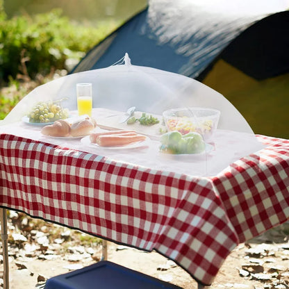 🦟 Foldable Mesh Food Cover – Washable Insect-Proof Dish Protector for Indoor & Outdoor Use 🍽️