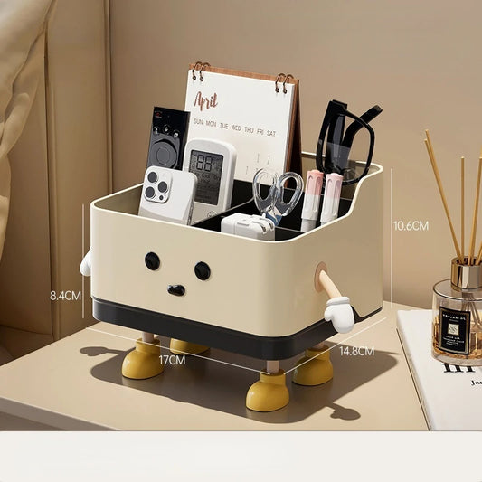 🪑 Multi-Use Desk Organizer for Remote & Stationery 📦