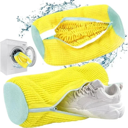 🧼 Sneaker & Slipper Washing Net Bag – Laundry Mesh Shoe Protector 👟