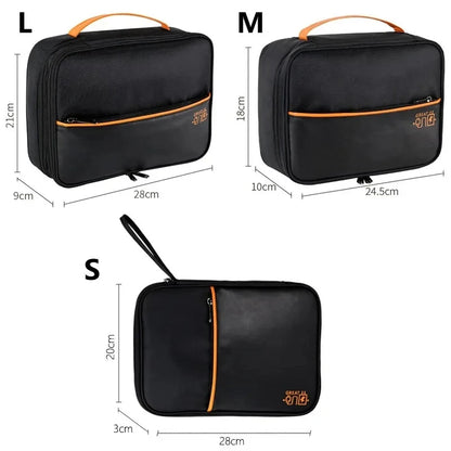 💼 Digital Cable Storage Bag – USB Cord, Charger & Power Bank Organizer Travel Case