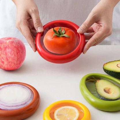 🥝 Silicone Food Storage Container – Leakproof & Stackable Set 🥝
