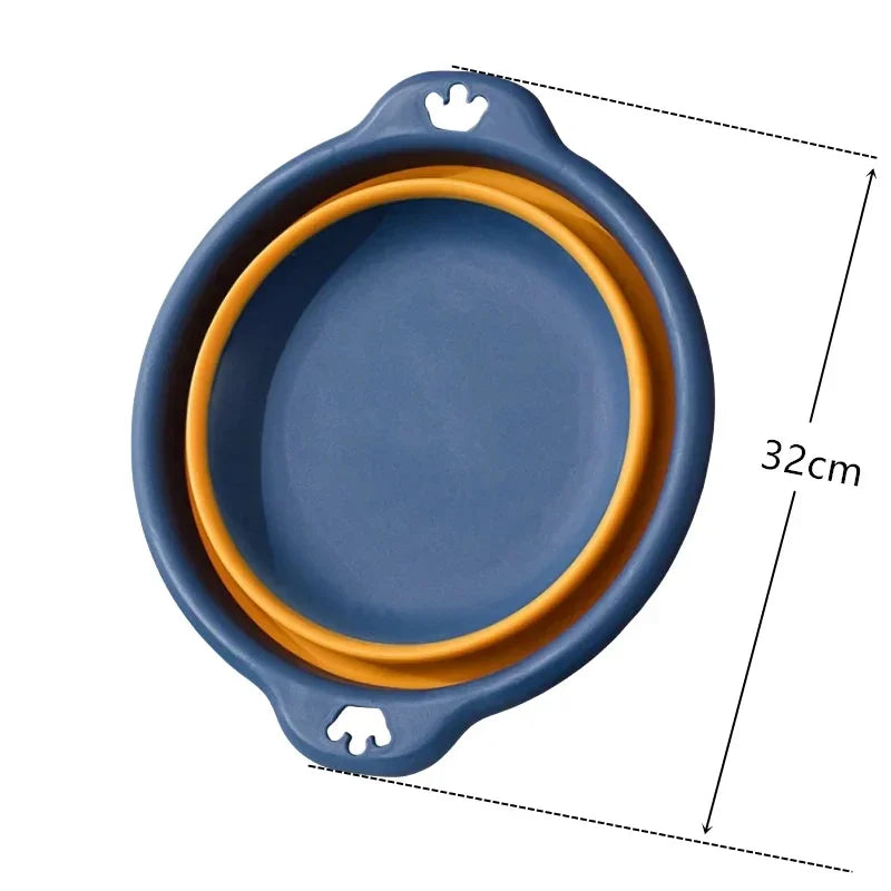 🛁 Foldable Travel Wash Basin – Portable, Compact & Durable