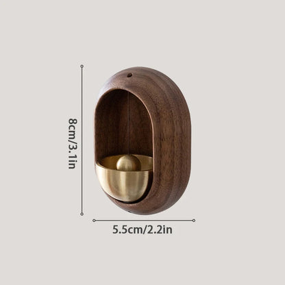 🔔 Wooden Door Bell – Japanese Wind Chime for Home & Garden Decor 🔔