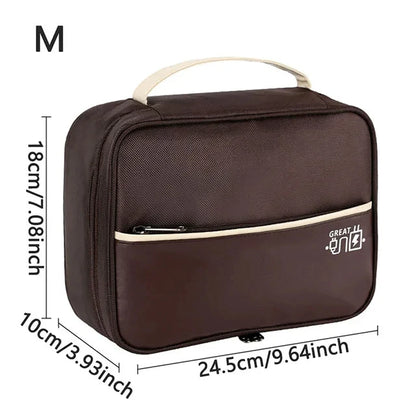 💼 Digital Cable Storage Bag – USB Cord, Charger & Power Bank Organizer Travel Case