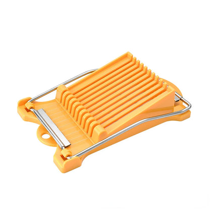 🔪 Multifunctional Stainless Steel Food Slicer – 10-Wire Cutter for Eggs, Cheese, Ham & More 🧀