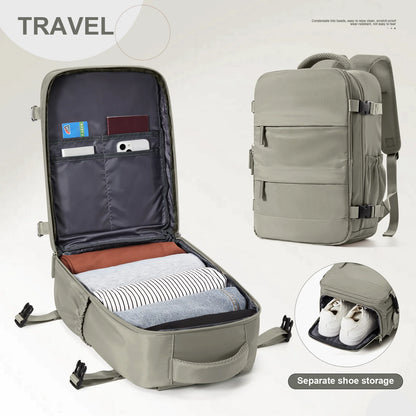 🎒 Ryanair Cabin Backpack – 40x20x25 Travel Laptop Hand Luggage 🎒