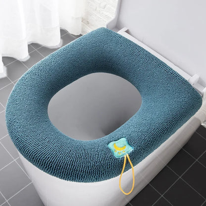 Toilet Seat Cover – Winter Thick Fleece Universal Waterproof Pad