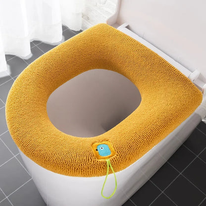 Toilet Seat Cover – Winter Thick Fleece Universal Waterproof Pad