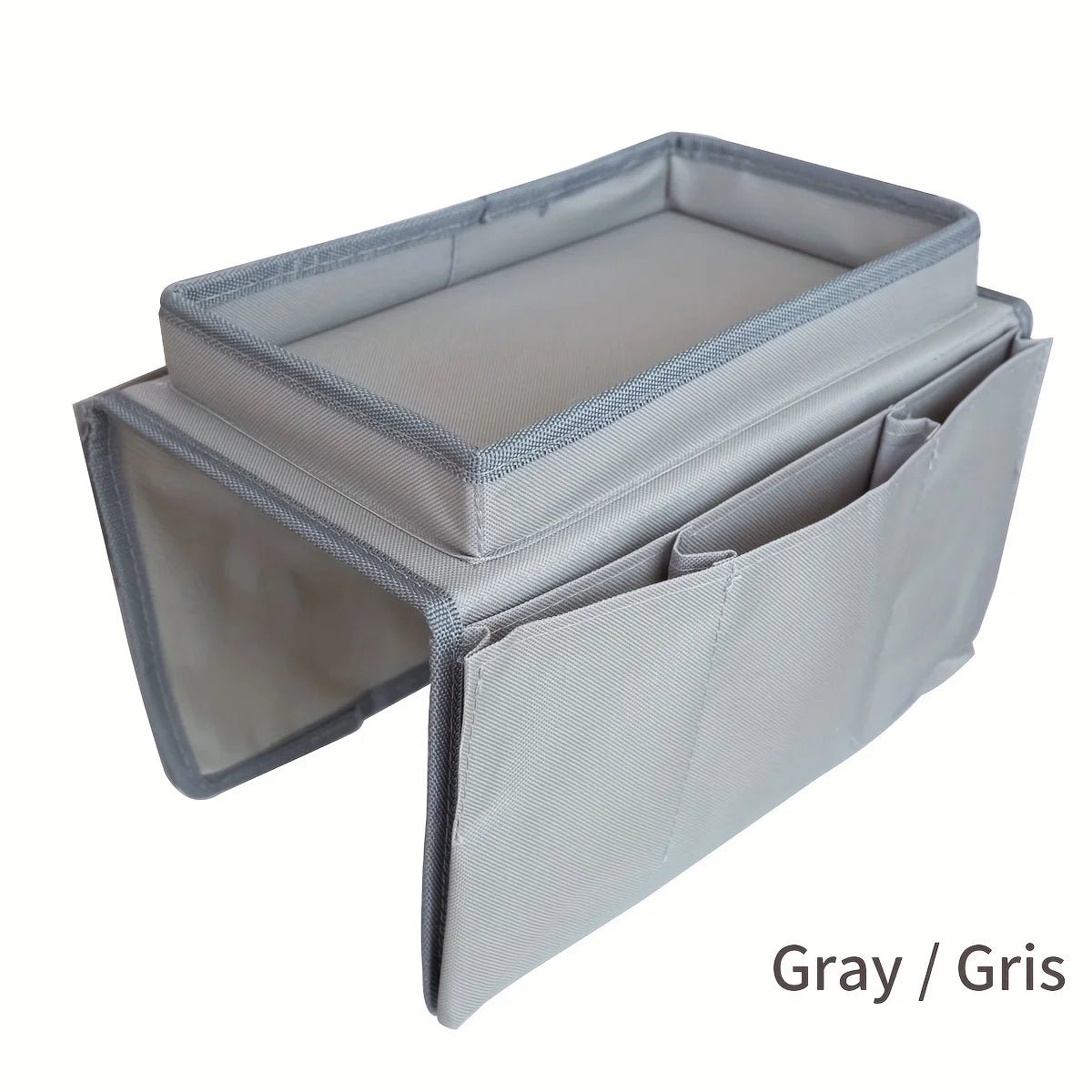 🛋️ No-Slip Sofa Armrest Caddy – Keep Everything Within Reach!