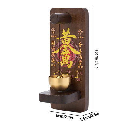 🔔 Wooden Door Bell – Japanese Wind Chime for Home & Garden Decor 🔔