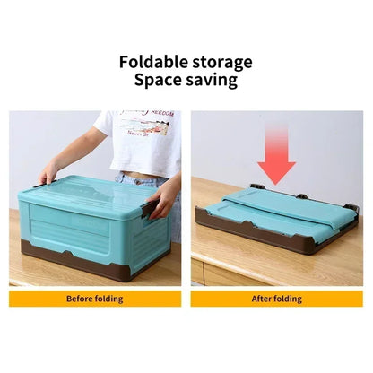 🧺 1pc Foldable Wardrobe Storage Box – Large Capacity Organizer 🧺