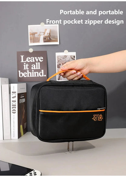 💼 Digital Cable Storage Bag – USB Cord, Charger & Power Bank Organizer Travel Case