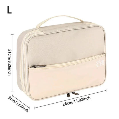 💼 Digital Cable Storage Bag – USB Cord, Charger & Power Bank Organizer Travel Case