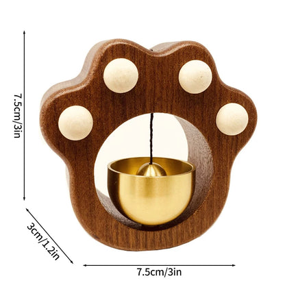 🔔 Wooden Door Bell – Japanese Wind Chime for Home & Garden Decor 🔔