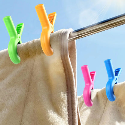 🧷 2/4pcs Heavy Duty Plastic Clips – Secure Your Towels Anywhere! 🏖️