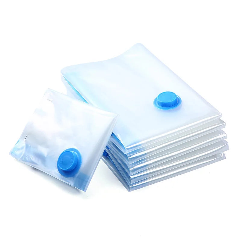 🛏️ 4pcs Vacuum Compression Bags – Thickened Storage for Clothes 🛏️