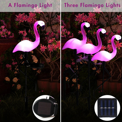 🌸 Solar Flamingo Light – Outdoor Waterproof Lawn Lamp for Garden & Patio 🌸