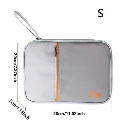 💼 Digital Cable Storage Bag – USB Cord, Charger & Power Bank Organizer Travel Case