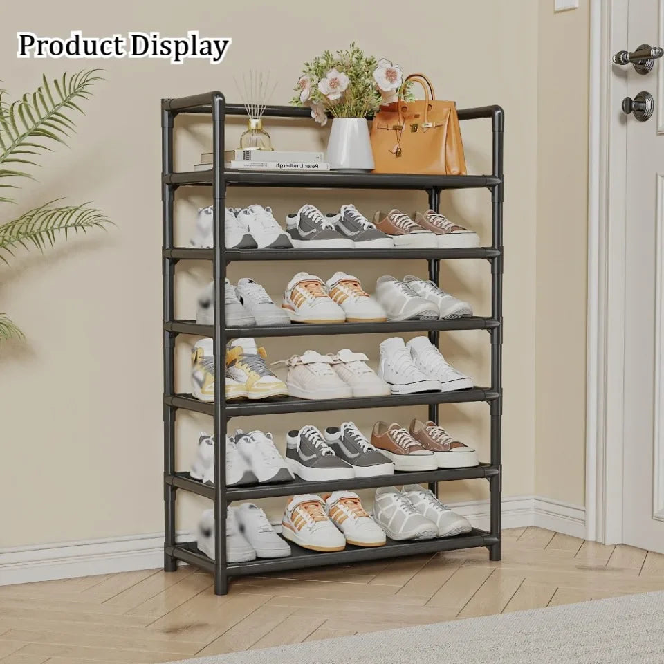 Multi-Layer Shoe Rack  Space-Saving Storage  Entryway Organizer