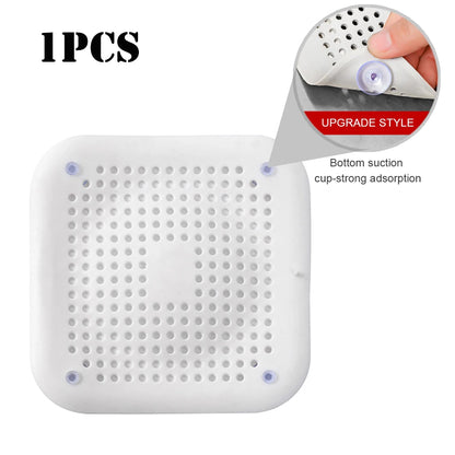 🌀 Silicone Shower Drain Hair Catcher – Anti-Clog Sink Stopper for Kitchen & Bathroom