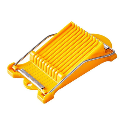 🔪 Multifunctional Stainless Steel Food Slicer – 10-Wire Cutter for Eggs, Cheese, Ham & More 🧀