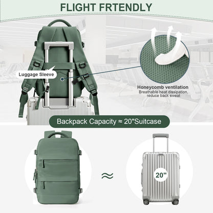 🎒 Ryanair Cabin Backpack – 40x20x25 Travel Laptop Hand Luggage 🎒