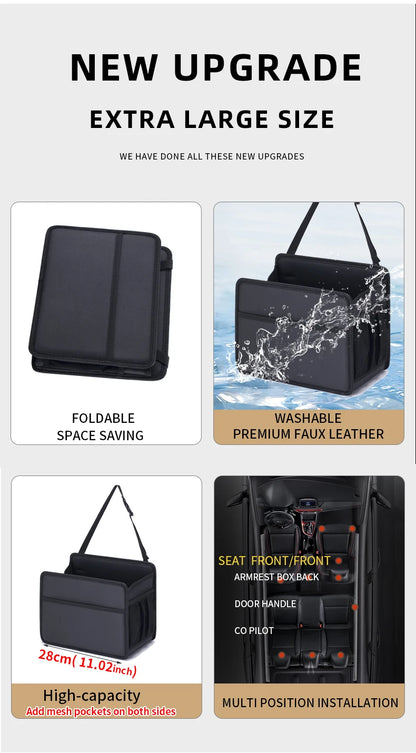 Drive Clean, Stay Tidy – Premium Hanging Seat Organizer!