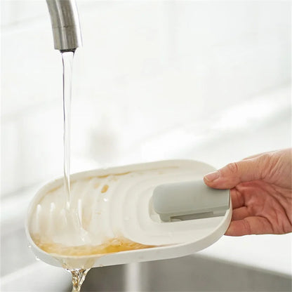 🧼Foldable Spoon & Lid Holder – 🍳 Drip-Free Cooking Organizer