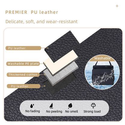 Car Organizer Box – PU Leather Storage for Cups, Snacks, & More!