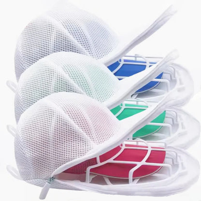 🧢 Hat Washing Cage – Anti-Deformation Laundry Bag for Machine Wash & Travel Storage 🧺
