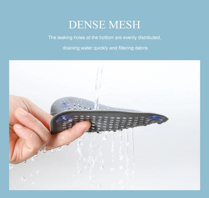 🌀 Silicone Shower Drain Hair Catcher – Anti-Clog Sink Stopper for Kitchen & Bathroom