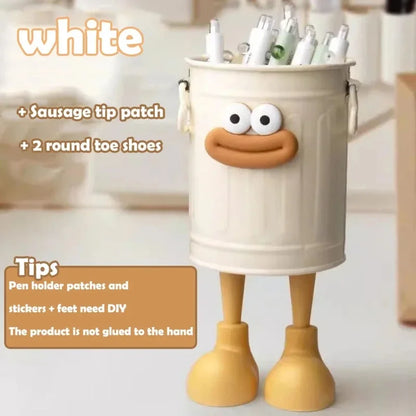 ✏️ Cute Cartoon Pen Holder – Desk & Office Storage Organizer ✏️