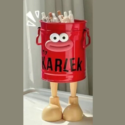 ✏️ Cute Cartoon Pen Holder – Desk & Office Storage Organizer ✏️