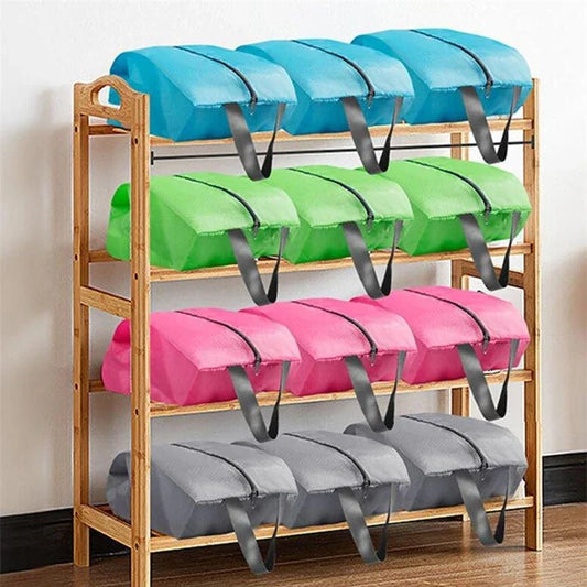 Waterproof Shoe Storage Bags – Set of 4 | Dust-Proof & Travel Ready