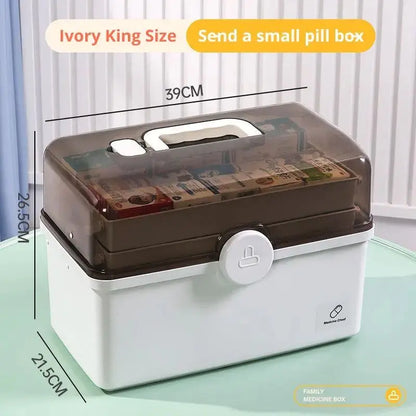 Multi-Layer Storage Case – Ideal for Vitamins, First-Aid & More