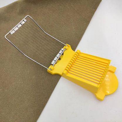 🔪 Multifunctional Stainless Steel Food Slicer – 10-Wire Cutter for Eggs, Cheese, Ham & More 🧀
