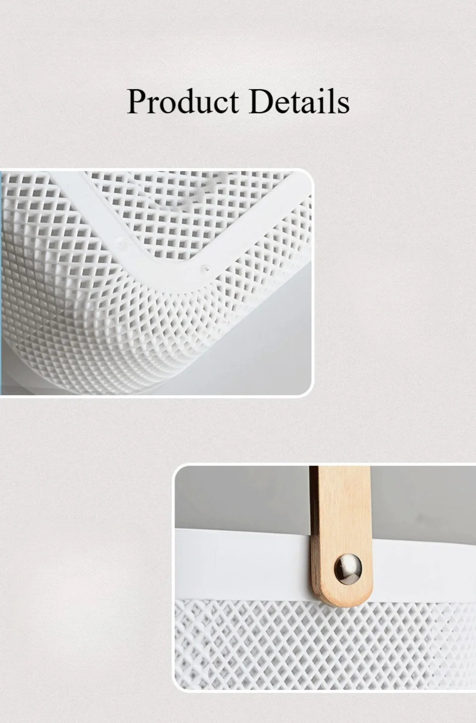 🧺 Fruit & Veggie Drain Basket – Multi-Purpose Storage for Kitchen & Home 🍎🧻